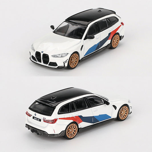 Mini GT BMW M3 M Performance Touring Alpine White (776) (1:64 Scale)