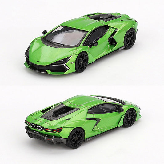 Mini GT Lamborghini Revuelto Verde Selvans Green (789) (1:64 Scale)