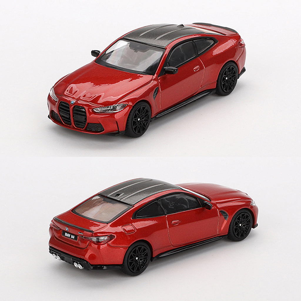 Mini GT BMW M4 Competition (G82) Sakhir Orange (811) (1:64 Scale)