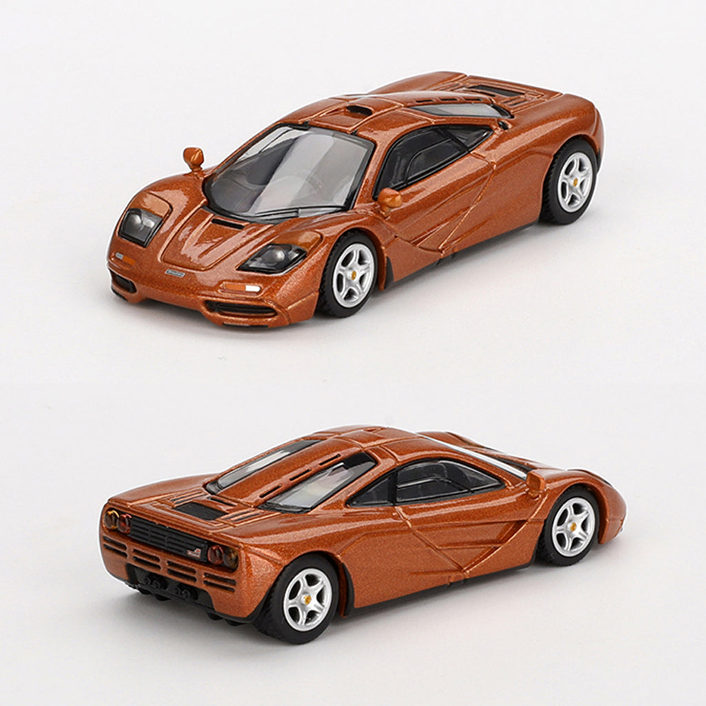 Mini GT McLaren F1 Yquem Orange (817) (1:64 Scale)