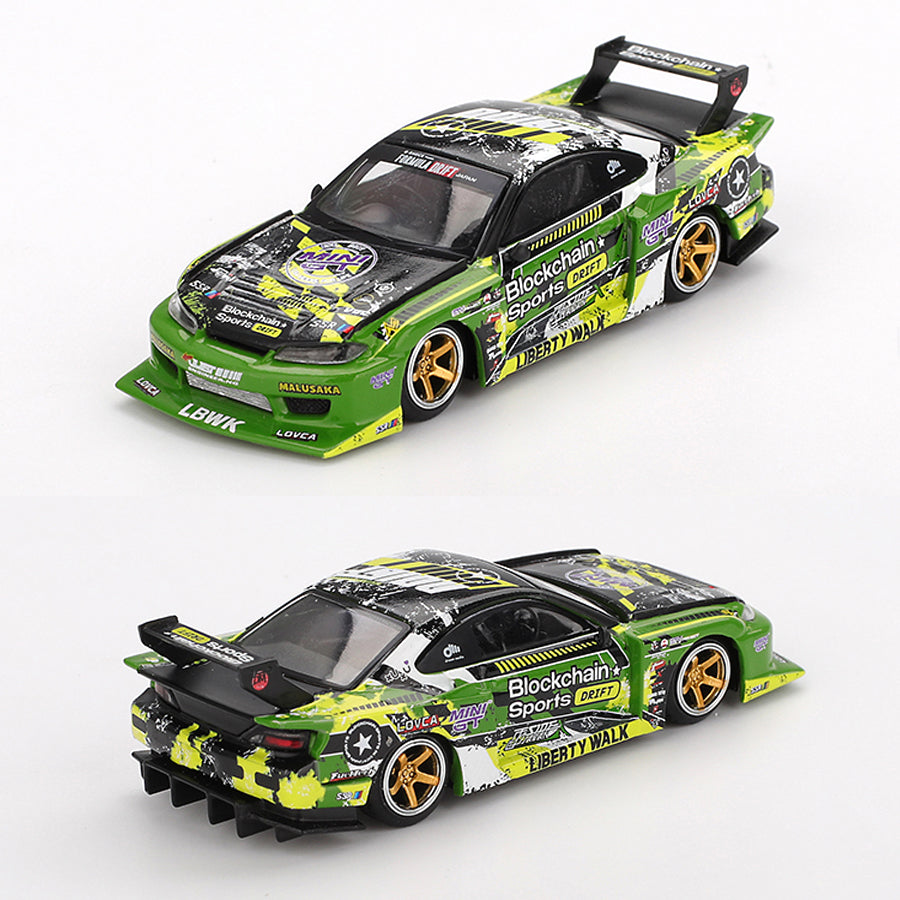 Mini GT LB-Super Silhouette Nissan S15 Silvia 2024 Formula Drift (823)