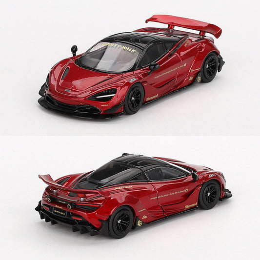 Mini GT McLaren 720S LB Works Gem Red (828) (1:64 Scale)