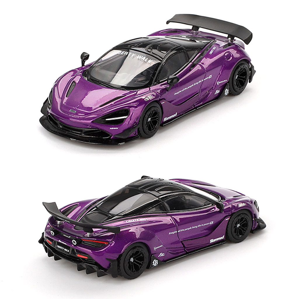 Mini GT McLaren 720S LB Works Purple (841) (1:64 Scale)