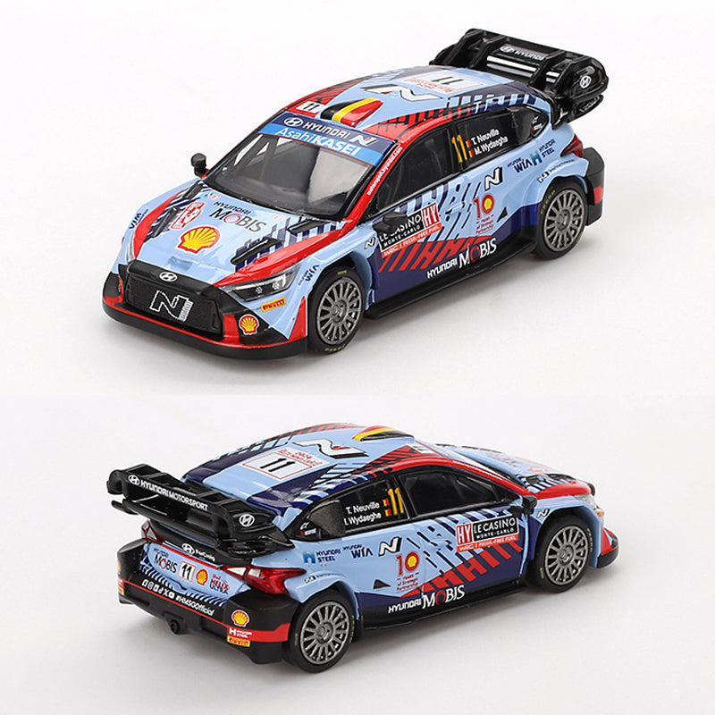 Mini GT Hyundai i20 N Rally 1 Hybrid #11 2024 Monte Carlo (871) (1:64)