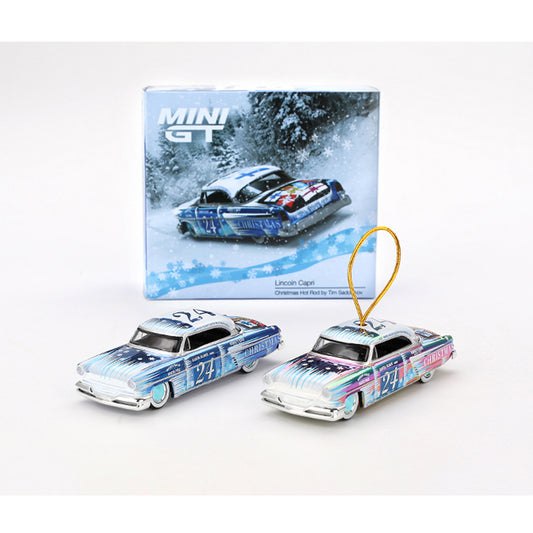 Mini GT Lincoln Capri Hot Rod Christmas 2024 Edition (888) (1:64)