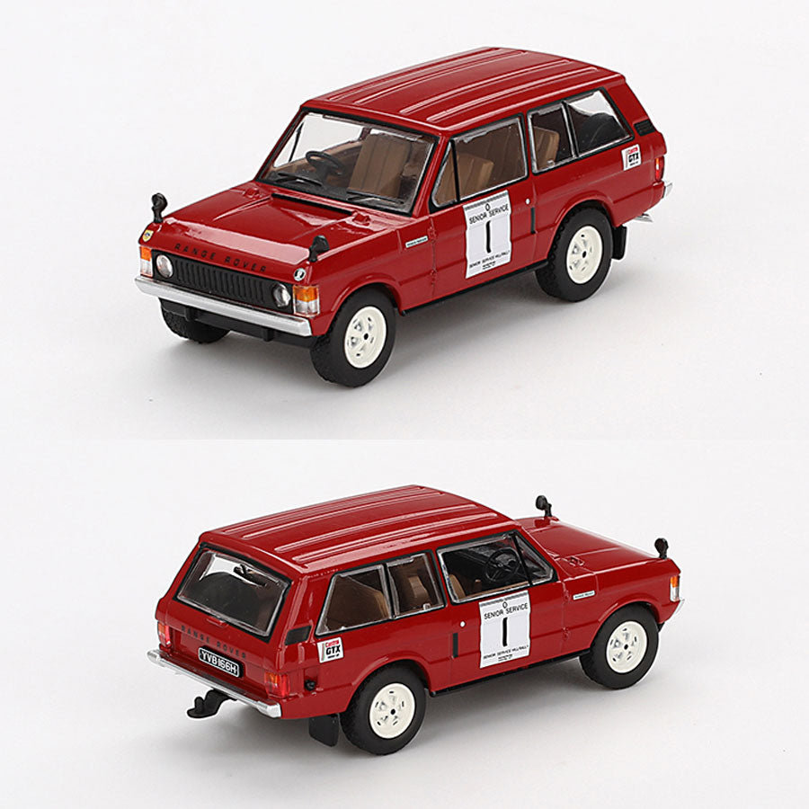 Mini GT 1971 Range Rover International Hillrally Winner (893) (1:64)