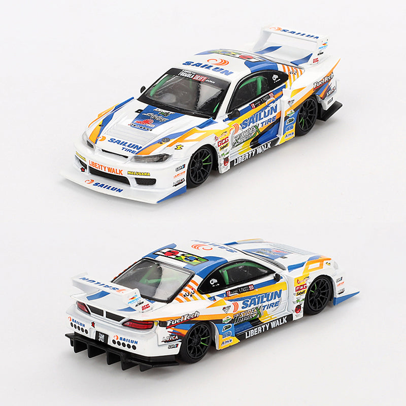 Mini GT LB-Super Silhouette Nissan S15 Silvia 2023 Formula Drift (895)