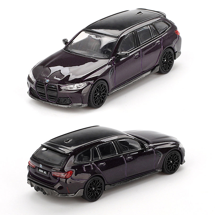 Mini GT BMW M3 M Performance Touring Daytona Violet (896) (1:64 Scale)