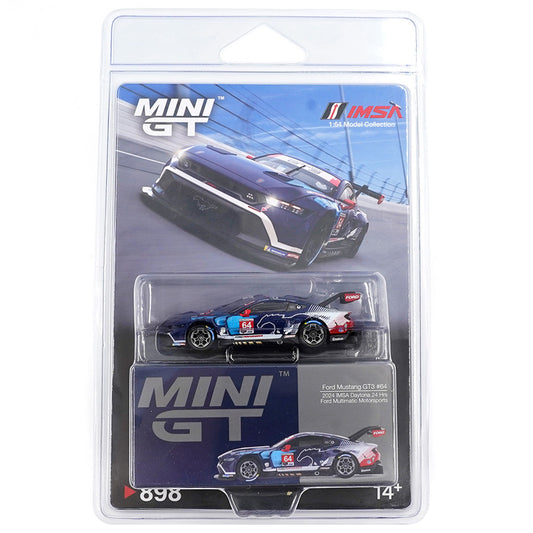Mini GT Ford Mustang GT3 #64 IMSA Daytona 24H 2024 (898) Blister Pack