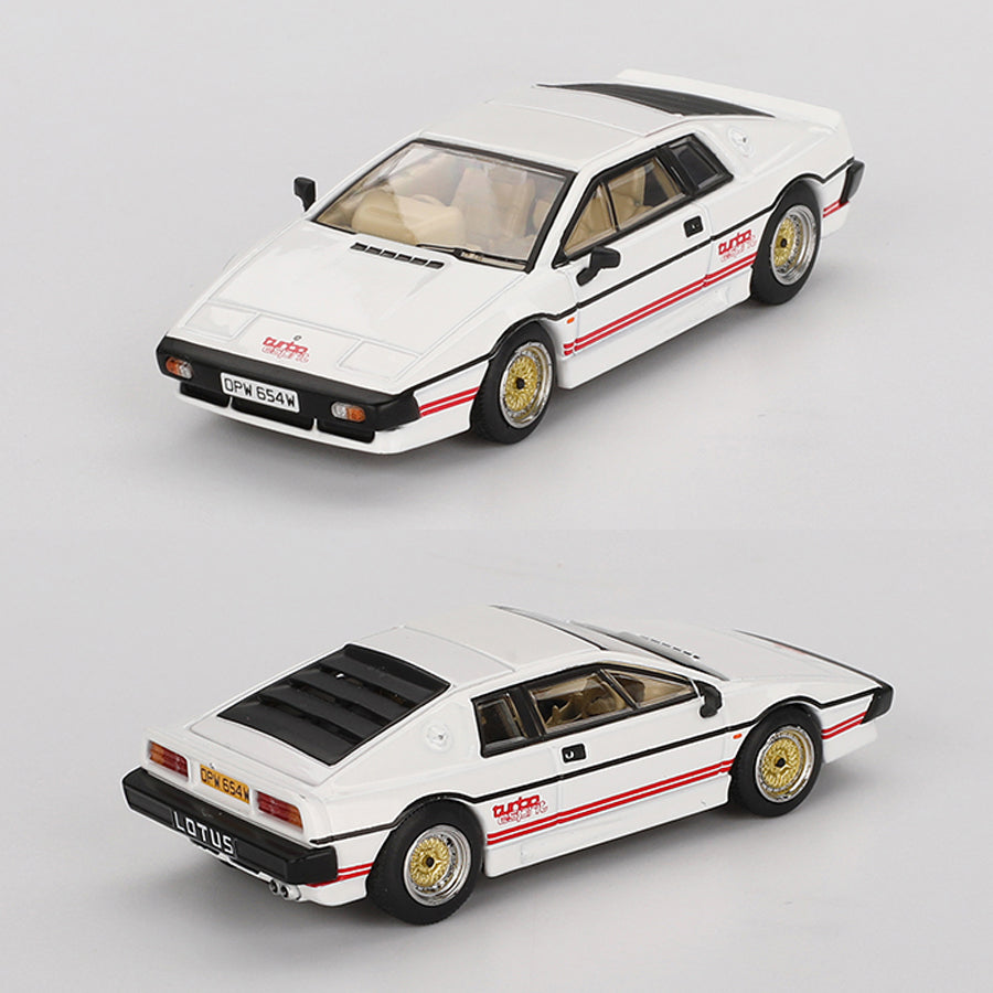 Mini GT Lotus Esprit Turbo White - For Your Eyes Only Bond 007 (1:64)