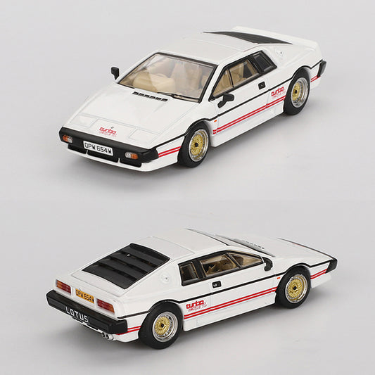 Mini GT Lotus Esprit Turbo White - For Your Eyes Only Bond 007 (1:64)