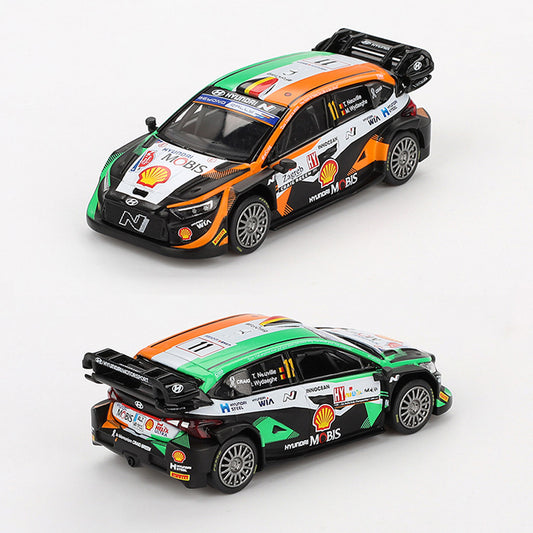 Mini GT Hyundai i20 N Rally 1 Hybrid #11 2023 Rally Croatia (972) 1:64
