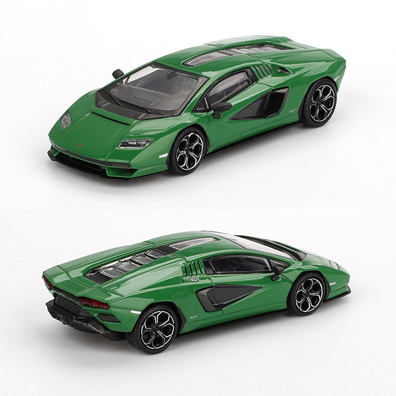 Mini GT Lamborghini Countach LPI 800-4 Verde Medio Green (976) (1:64)