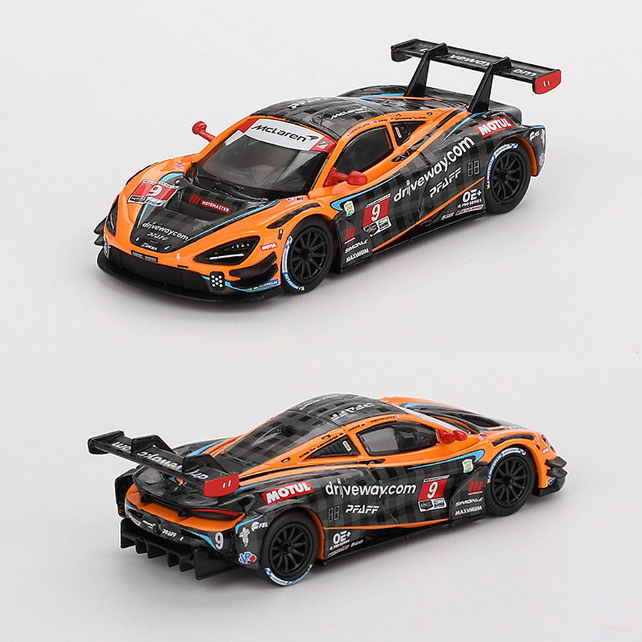 Mini GT McLaren 720S GT3 Evo 2024 IMSA Daytona 24H Pfaff (984) (1:64)
