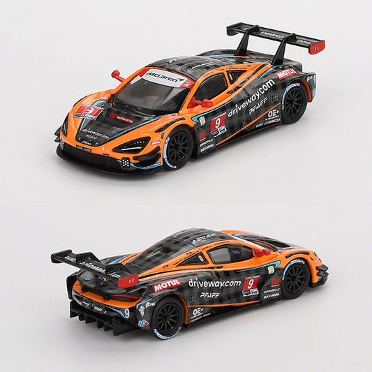 Mini GT McLaren 720S GT3 Evo 2024 IMSA Daytona 24H Pfaff (984) (1:64)