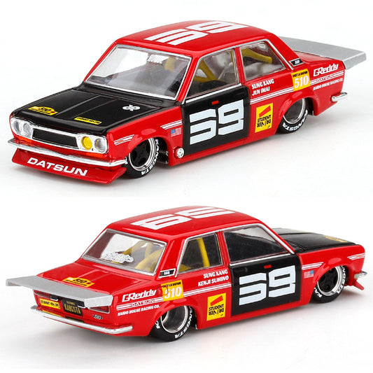 Mini GT Datsun 510 Pro Street Kaido House Red (1/64) (003)