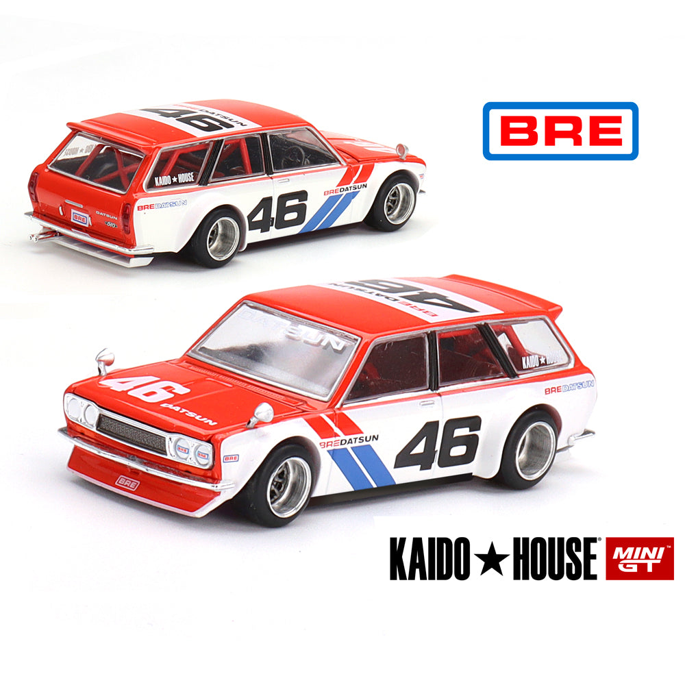 Mini GT Datsun 510 Wagon BRE V1 Kaido House (1/64) (026)