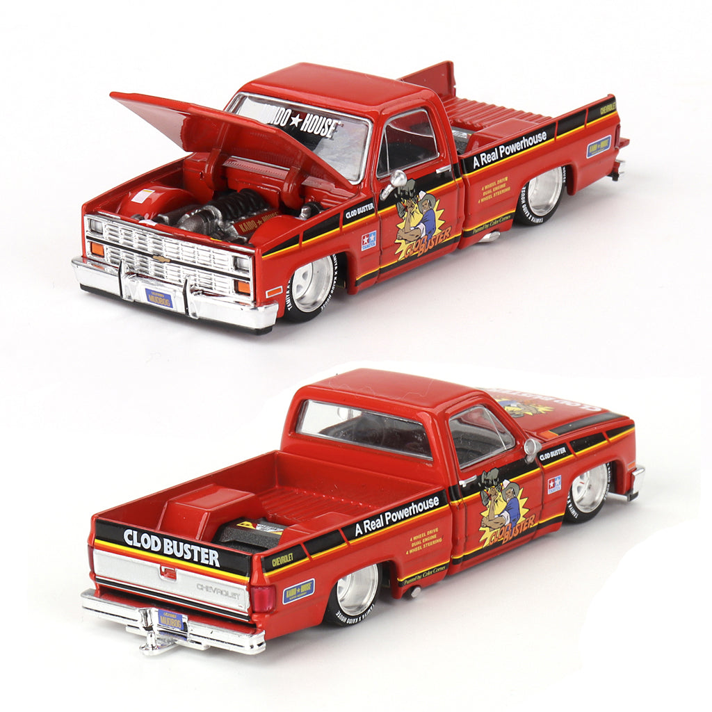 Mini GT Chevrolet Silverado Tamiya X Kaido Clod Buster (130) (1:64)