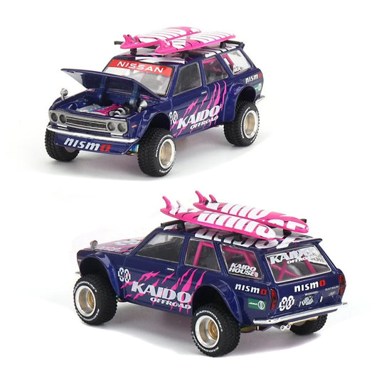 Mini GT Datsun 510 4x4 Wagon Kaido Offroad V2 (149) (1:64 Scale)