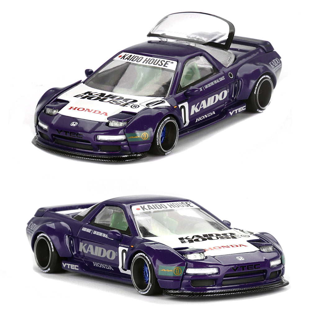 Mini GT Kaido House Honda NSX Kaido Racing V2 Purple (173) (1:64)