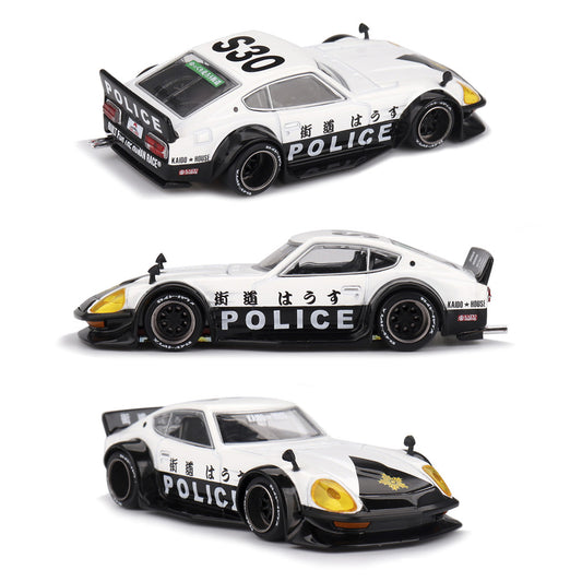 Mini GT Nissan Fairlady Z Kaido GT Police Livery (208) (1:64 Scale)