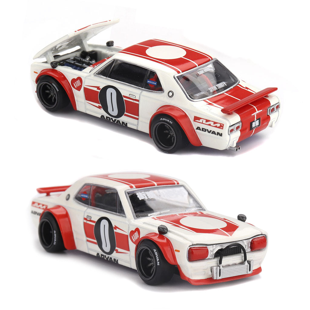 Mini GT Nissan Skyline 2000GT-R (KPGC10) Kaido Works V2 (211) (1:64)