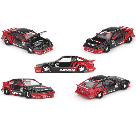 Mini GT Toyota AE86 Sprinter Trueno Kaido Advan (214) (1:64 Scale)