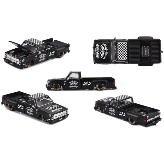 Mini GT Chevrolet Silverado Dually Hot Rod V1 (236) (1:64 Scale)