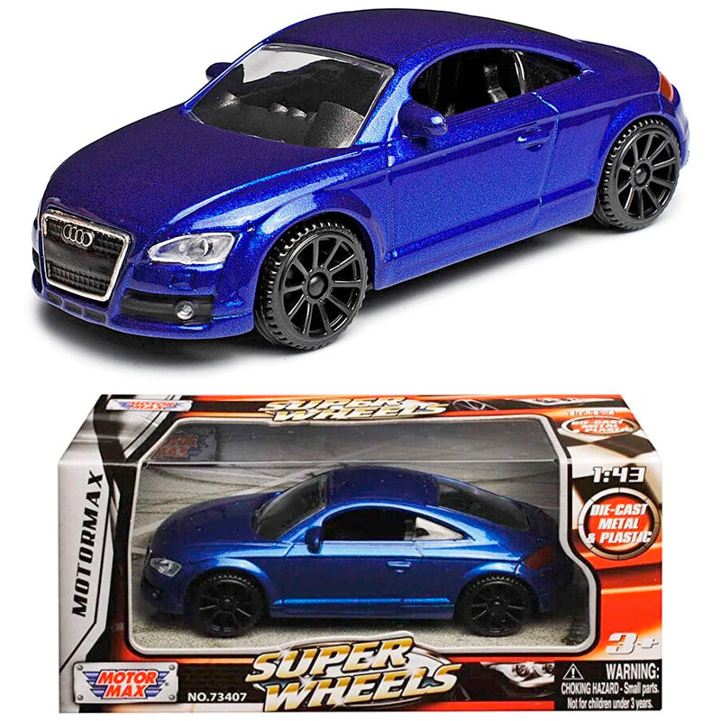 MotorMax 2007 Audi TT Blue (1:43)