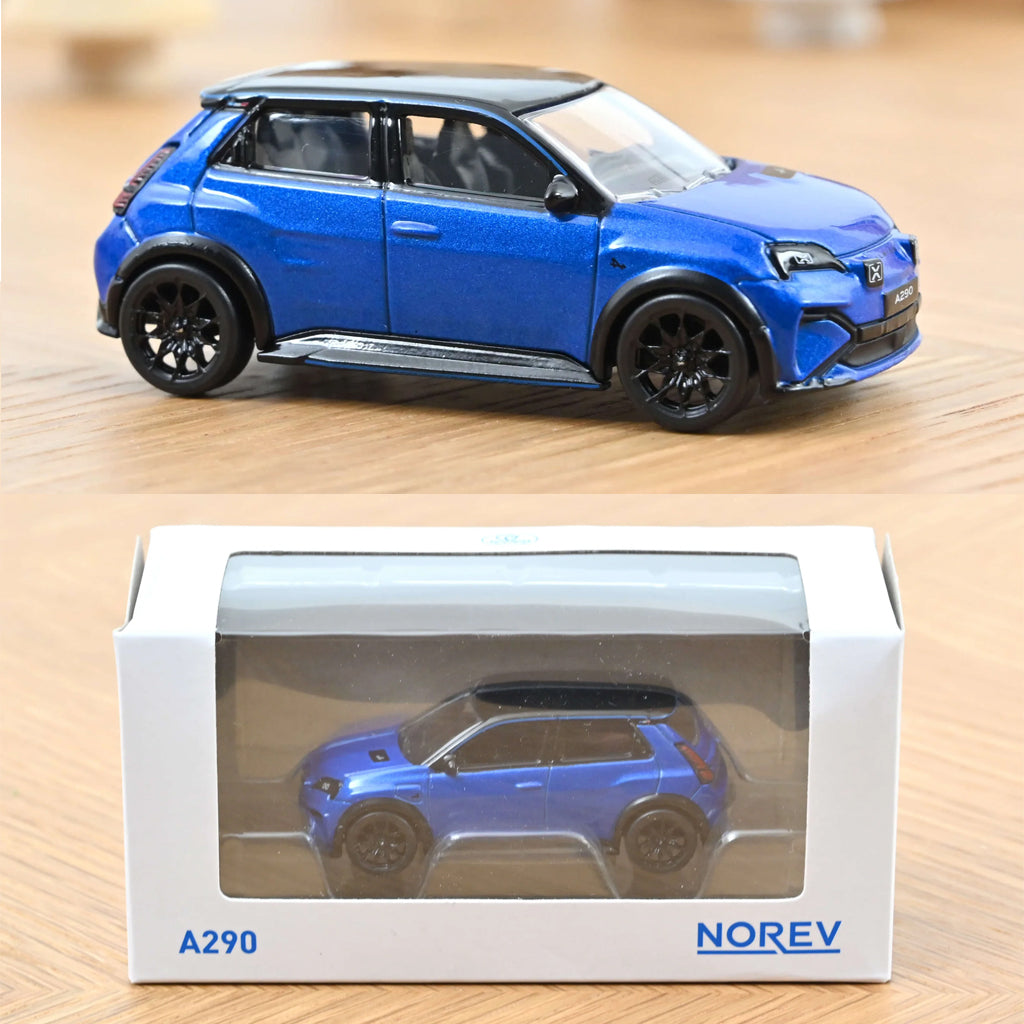 Modèle Réduit Alpine A290 GTS 2025 Bleu Vision Jet-Car Par Norev - Échelle 1:43