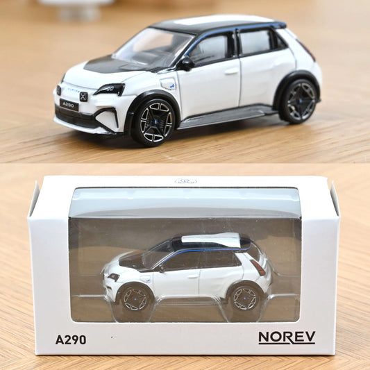 Norev Alpine A290 GTS 2025 Premiere Edition White / Black (1:64 Scale)