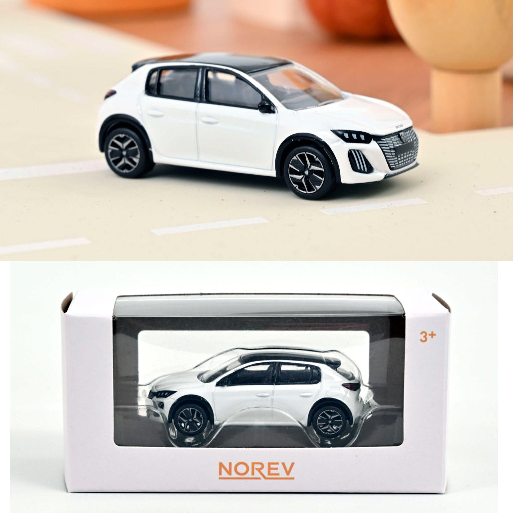 Norev 2024 Peugeot 208 Bianca White (1:64)