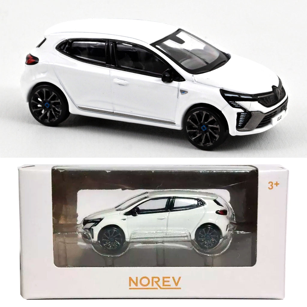 Norev Renault Clio Esprit Alpine 2024 Glacier White (1:64)