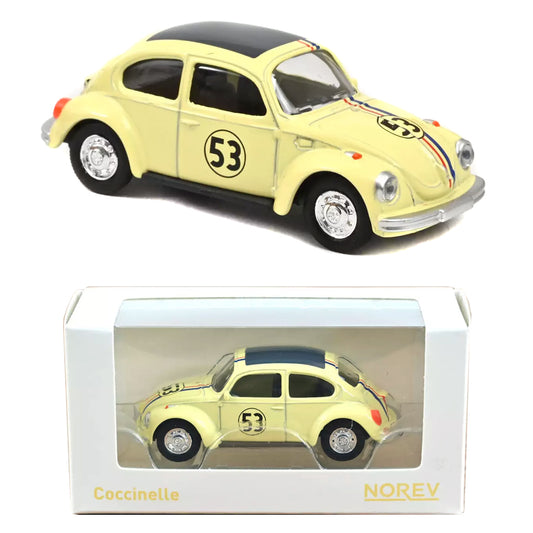 Norev 1973 Volkswagen Beetle 1303 #53 Herbie (1:54 Scale)
