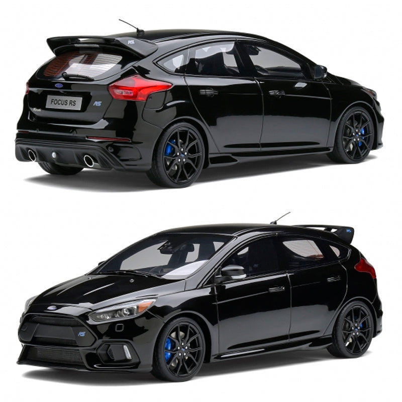 Otto 2017 Ford Focus RS Mk3 Shadow Black (1/18)