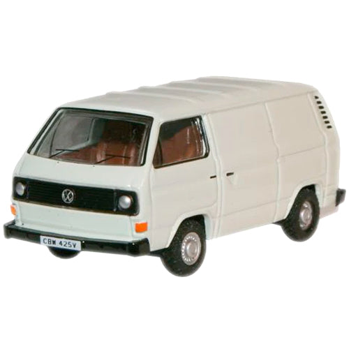 Oxford Diecast VW T25 Van Pastel White (1/76)