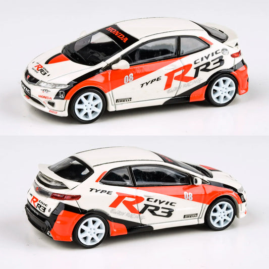 Para64 2007 Honda Civic Type R FN2 Race Livery (1/64) (Case Marked)