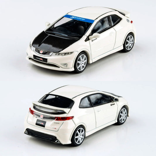Para64 2007 Honda Civic Type R FN2 White / Carbon (1/64) Paragon