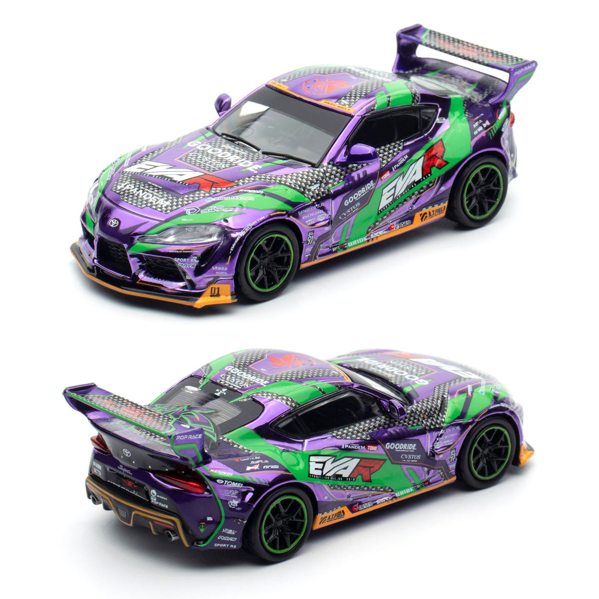 Pop Race Pandem GR Supra Goodride Eva RT test Type 01 (311) (1:64)