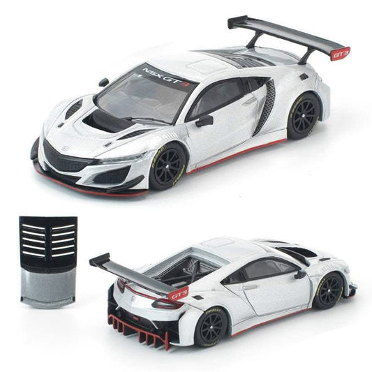 Pop Race Honda NSX GT3 Evo22 Silver (Brazil Event Exclusive) (445)