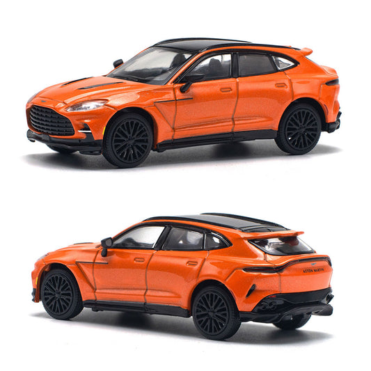 Pop Race Aston Martin DBX 707 Cosmos Orange (1:64 Scale)
