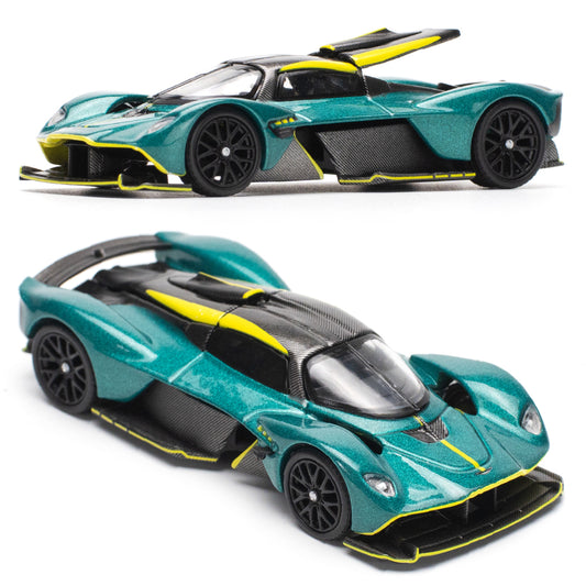 Pop Race Aston Martin Valkyrie Viridian Green (PR640054) (1:64)