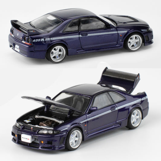 Pop Race Nissan Skyline R33 GT-R Nismo 400R Purple (1:64)