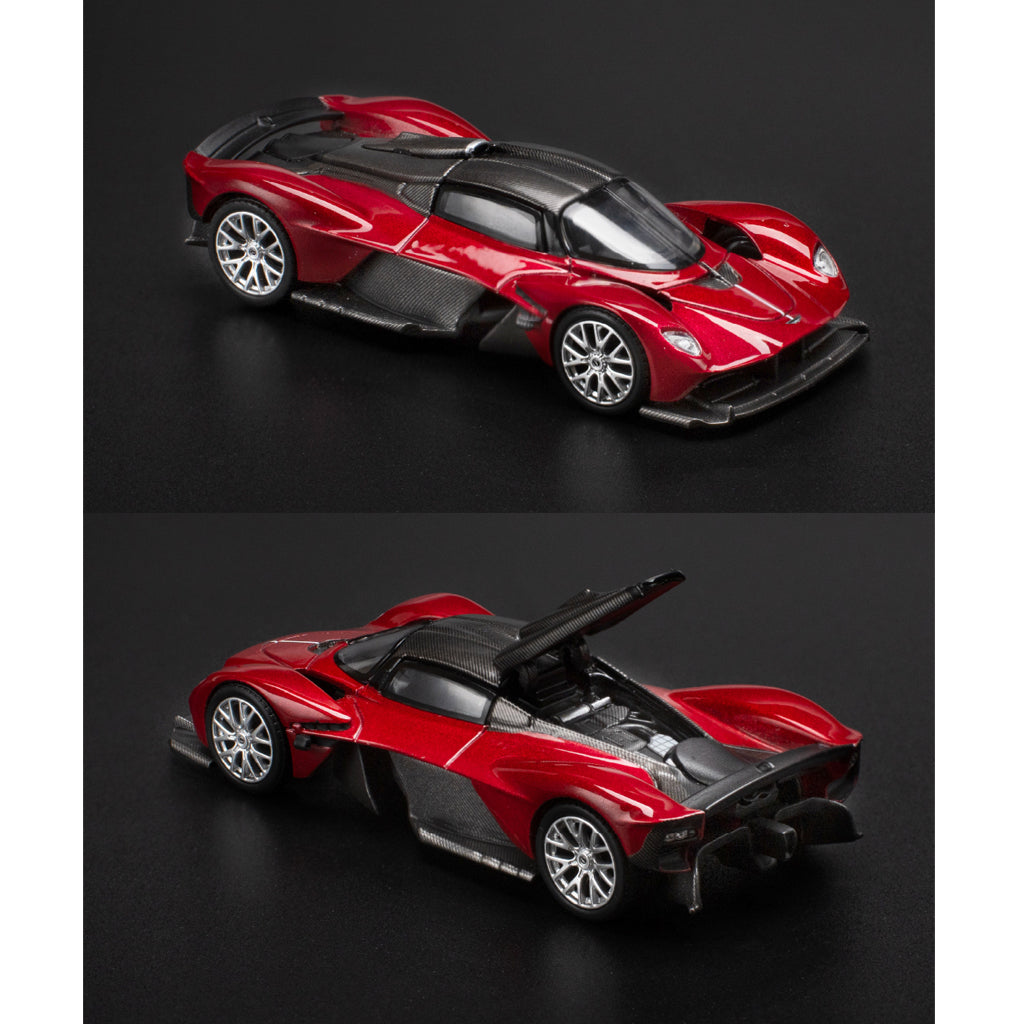 Pop Race Aston Martin Valkyrie Supernova Red (PR64-152) (1:64 Scale)
