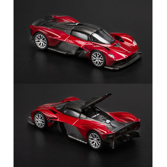 Pop Race Aston Martin Valkyrie Supernova Red (PR64-152) (1:64 Scale)