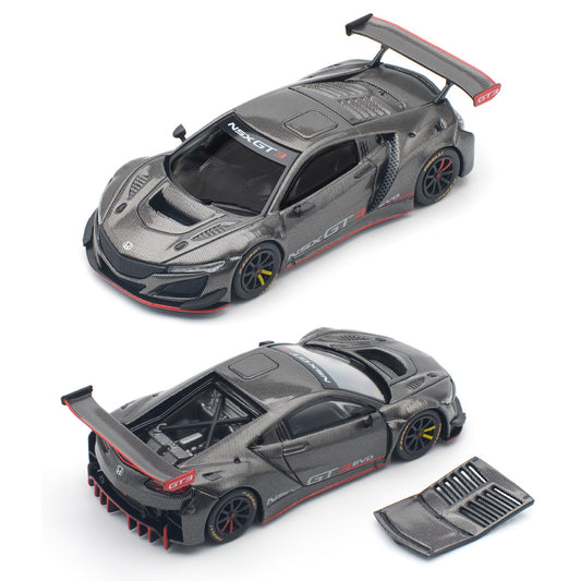 Pop Race Honda NSX GT3 Evo22 Carbon Edition (PR64-159) (1:64 Scale)