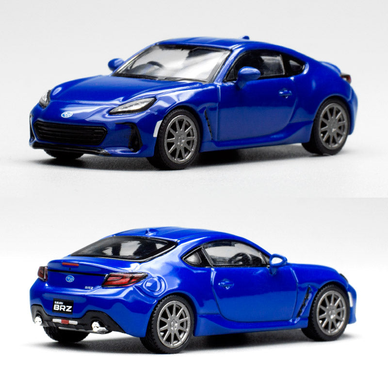 Pop Race Subaru BRZ Sapphire Blue (1/64)