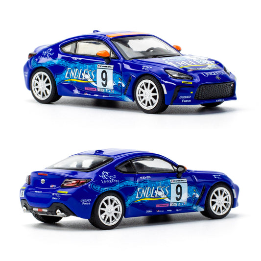 Pop Race Toyota GR86 Blue Endless Livery (1:64)