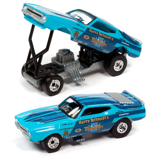 Racing Champions 1973 Ford Mustang Funny Car (1:64) (Tatty Card)