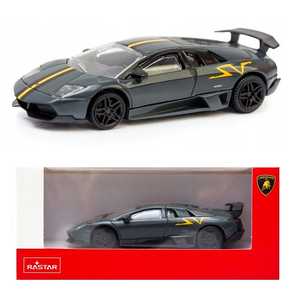 Rastar Lamborghini Murcielago LP670-4 SV Grey (1:43 Scale)